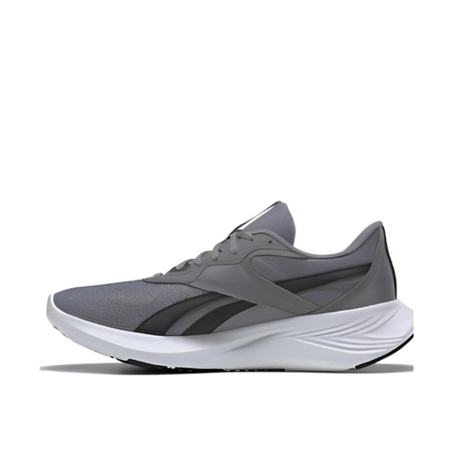 推荐商品：Reebok/锐步 Energen Tech Plus 跑鞋 舒适缓震透气防滑耐磨运动网眼训练减震轻便 灰色/黑色