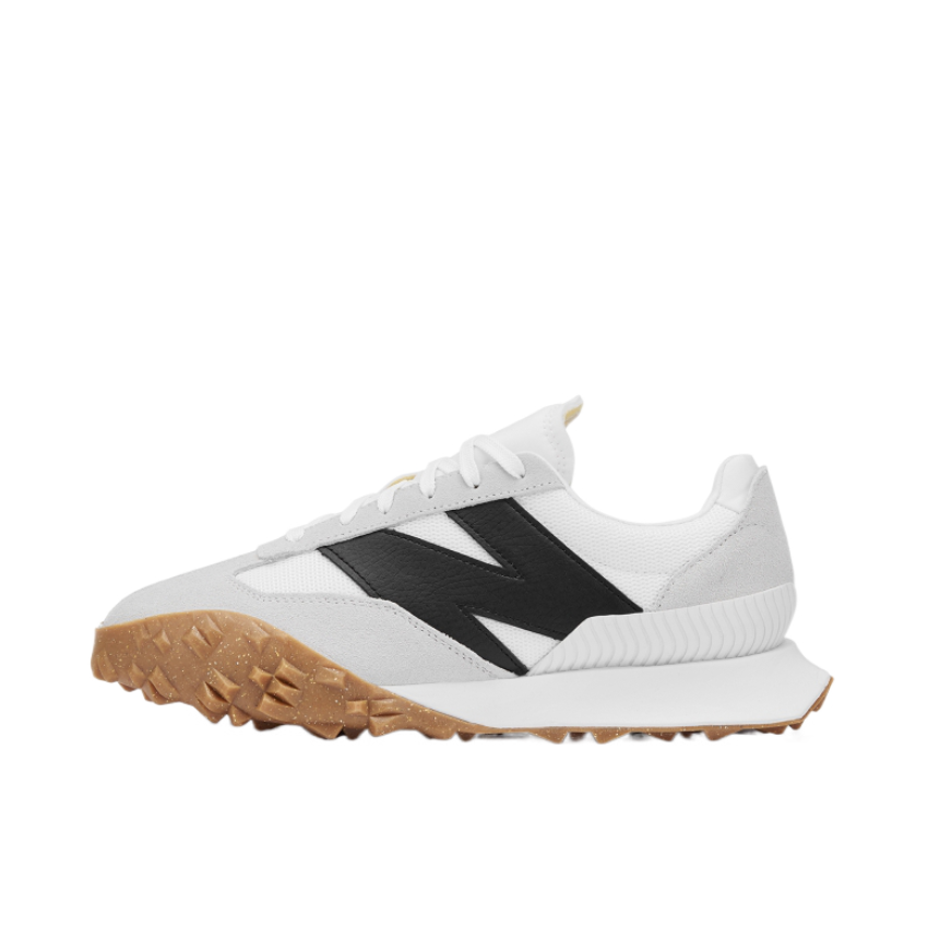 推荐商品：New Balance XC-72 织物 潮流复古 百搭拼接 舒适透气 减震 防滑耐磨 运动休闲鞋 米色