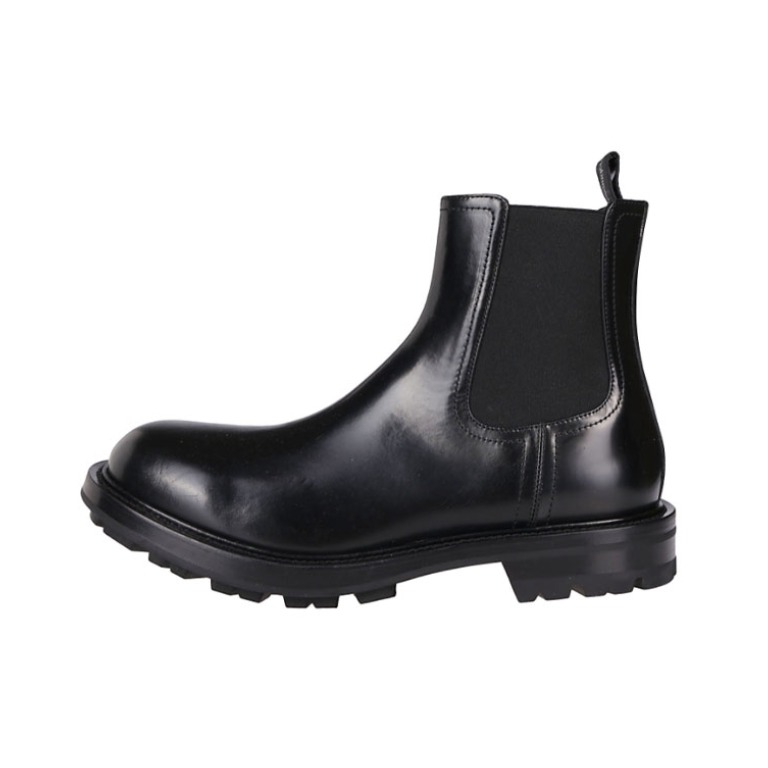 Alexander McQueen/亚历山大麦昆 Boots Black 马丁靴 667913WHCVJ1000