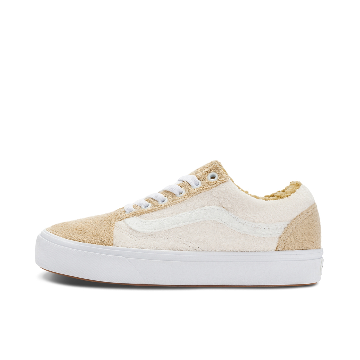 推荐商品：Vans/范斯 Old Skool 滑板鞋 板鞋 轻便防滑复古舒适经典 棕色/米色