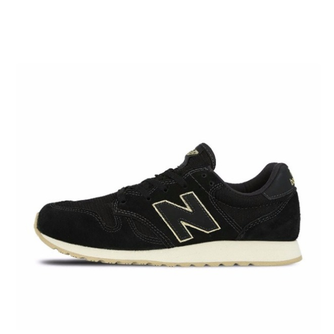 推荐商品：New Balance 520 运动休闲鞋 时尚百搭减震防滑耐磨舒适透气织物复古低帮 Black 牛津
