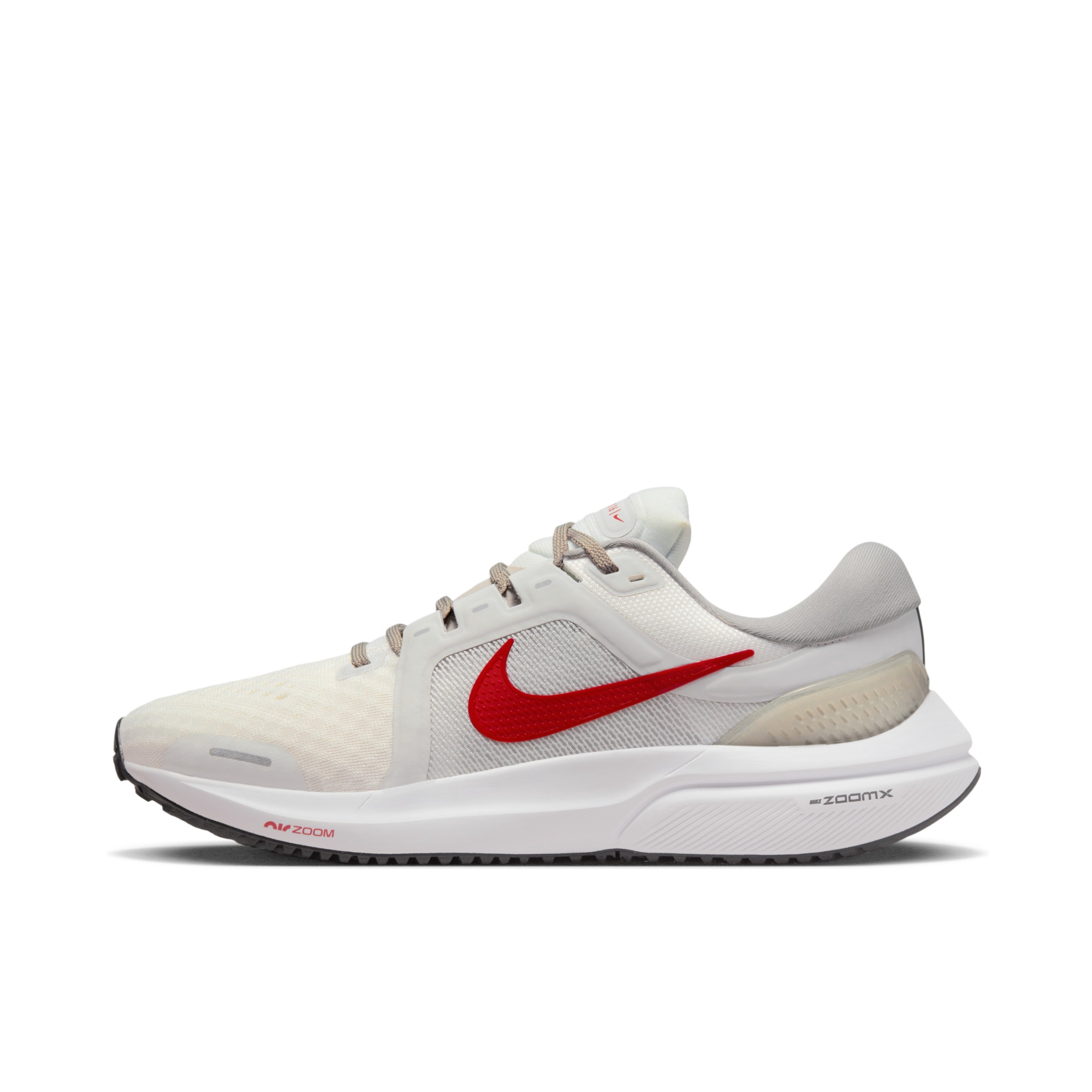 推荐商品：Nike Air Zoom Vomero 16 premium 跑鞋 碳板泡绵减震耐磨轻便透气舒适气垫回弹圆头 白色/红色