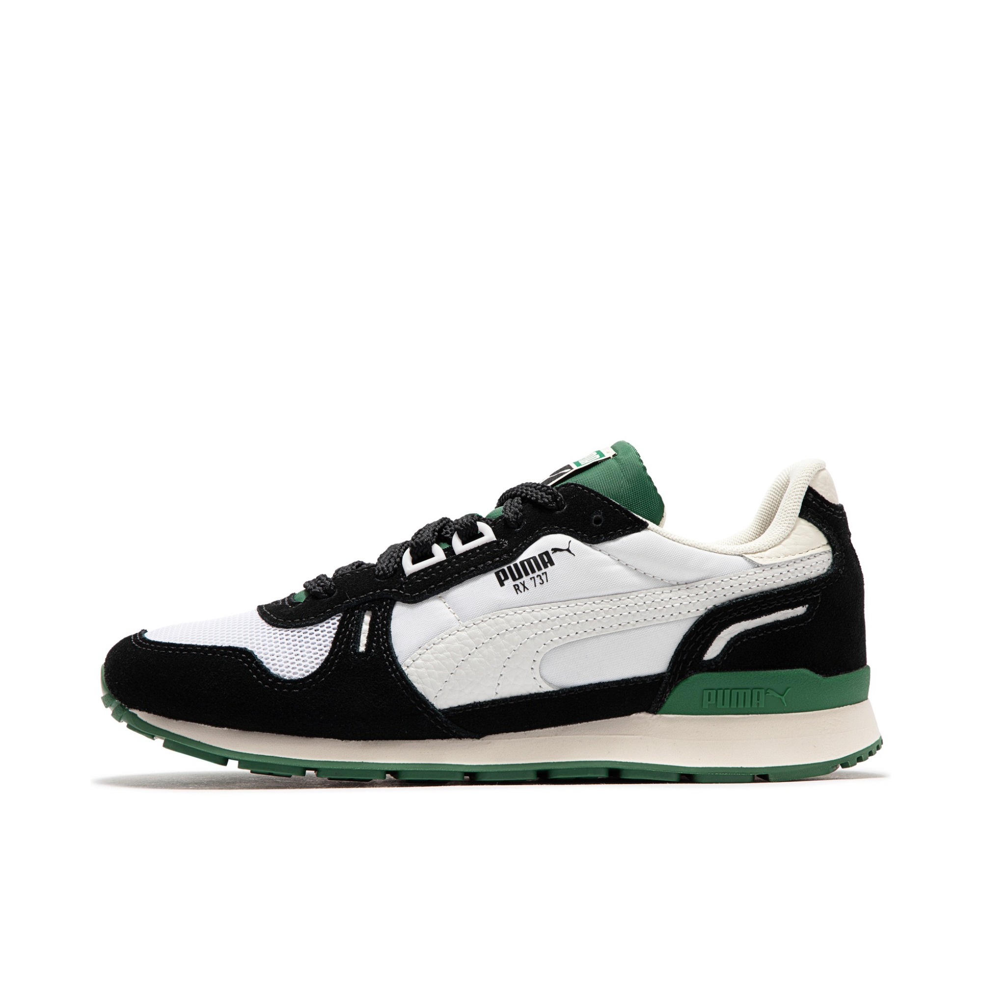 推荐商品：Puma/彪马 RX 737 New Vintage 运动休闲鞋 防滑耐磨舒适轻便网面复古百搭潮流简约织物 白色/黑色/绿色