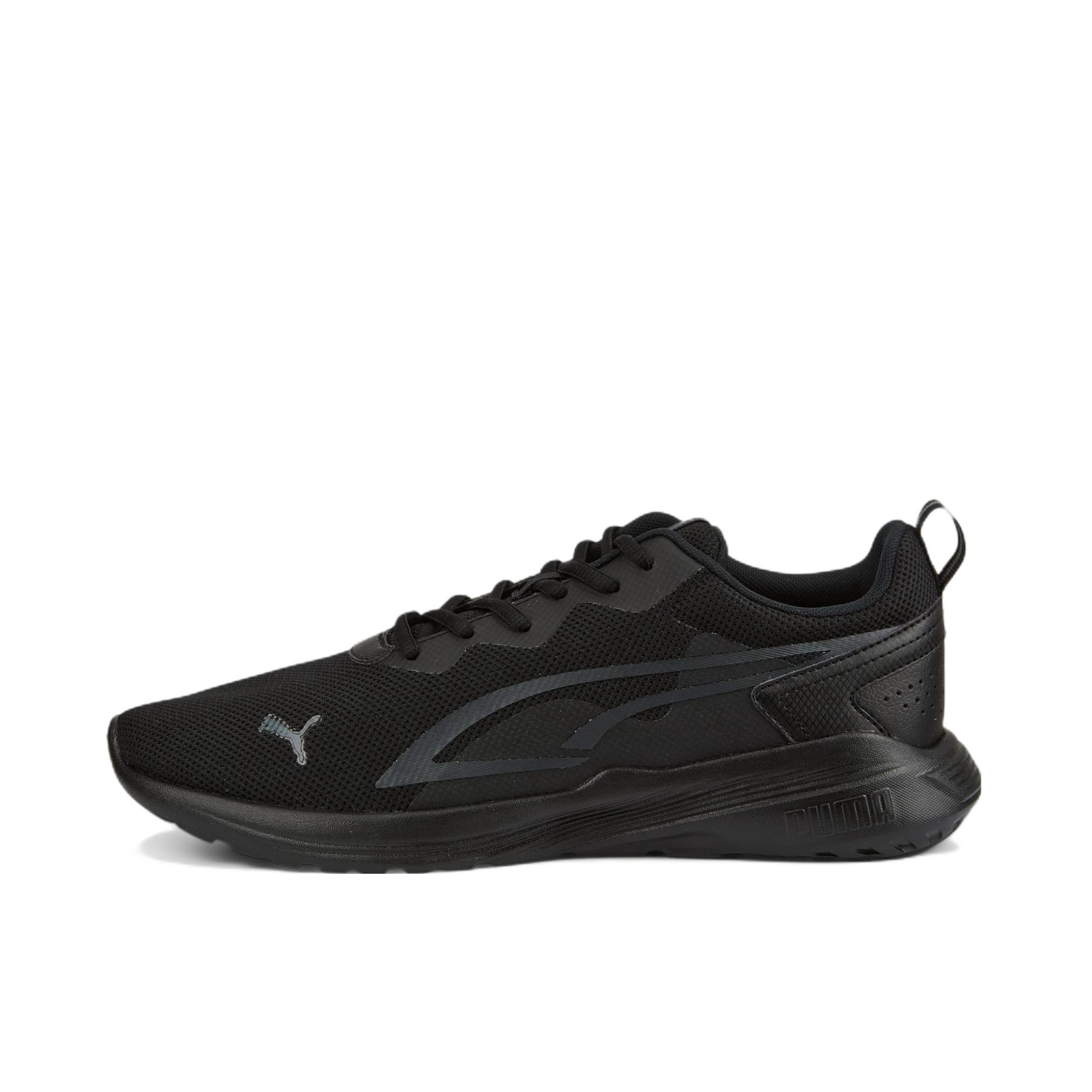 推荐商品：Puma/彪马 All-Day Active 休闲复古 减震 防滑耐磨 网面透气 运动 跑鞋 黑色/黑灰