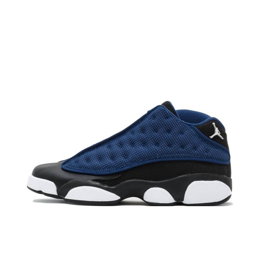 推荐商品：Air Jordan 13 篮球鞋 zoom air缓震支撑抓地减震防滑舒适拼接复古耐穿 Low Brave Blue 2017/蓝色/黑色/白色