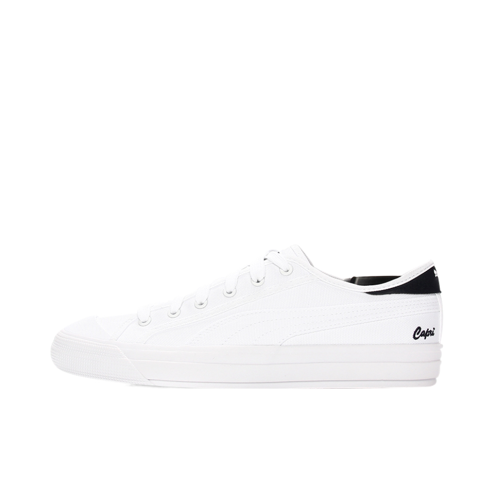 推荐商品：Puma/彪马 Capri 经典百搭 休闲 复古 防滑耐磨 舒适透气 情侣 帆布鞋 雪白/黑色
