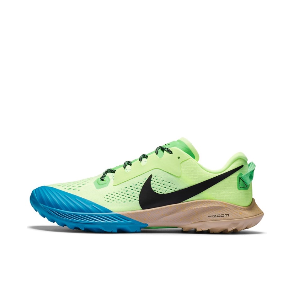 推荐商品：Nike Air Zoom Terra Kiger 6 跑鞋 防滑耐磨网布透气舒适低帮织物支撑时尚潮流越野马拉松 微黄绿/黑/葛绿/激光蓝/淡紫粉/沙漠黄
