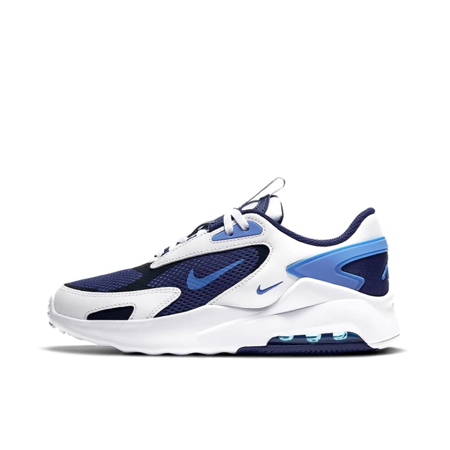 推荐商品：Nike Air Max Bolt 跑鞋 气垫缓震防滑耐磨轻便透气支撑织物 黑色/白色/蓝色