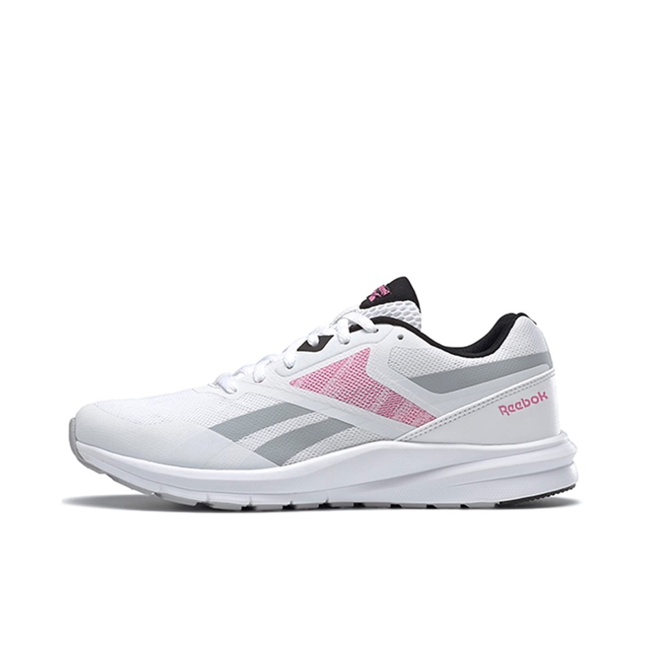 推荐商品：Reebok/锐步 Runner 4.0 网面透气 舒适 缓震 防滑 轻便 跑鞋 白色/灰色/粉色