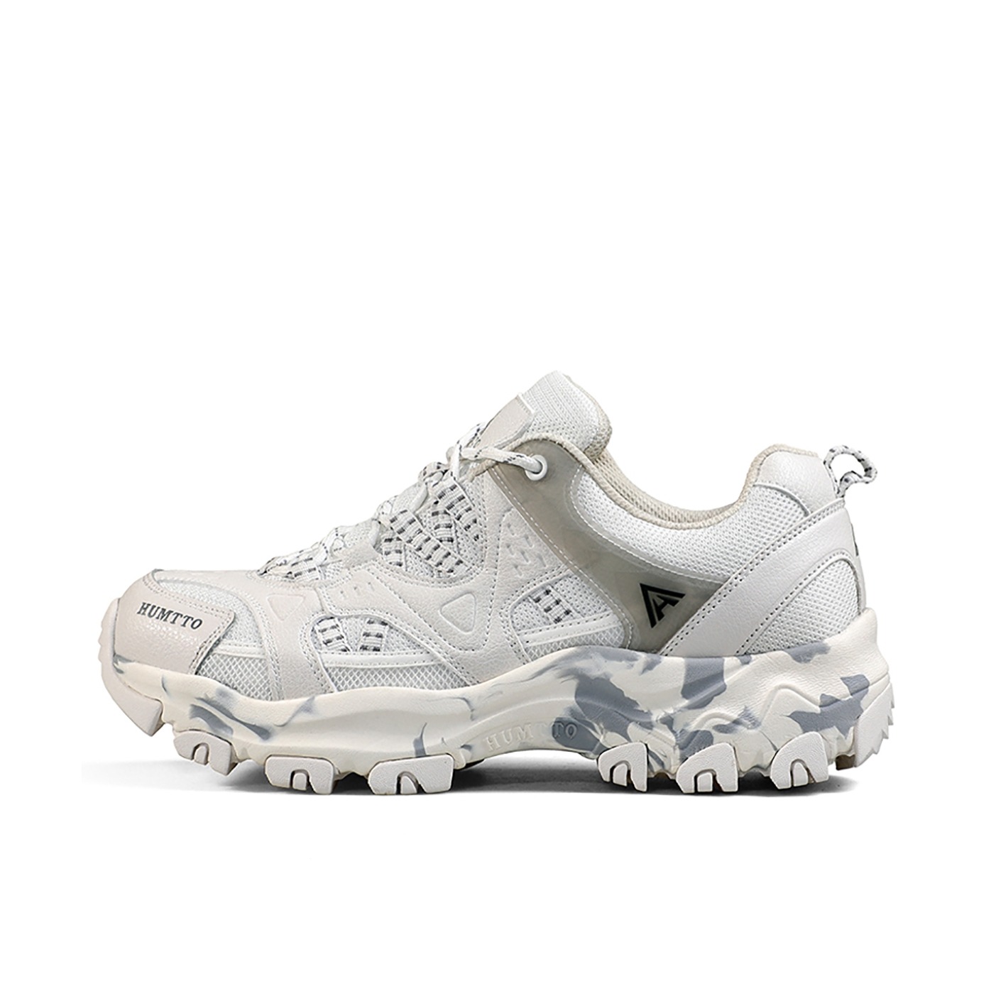 推荐商品：悍途 登山 耐磨透气 网面防滑 缓震防水增高软底 户外鞋 徒步鞋 HT2611 女款/白色