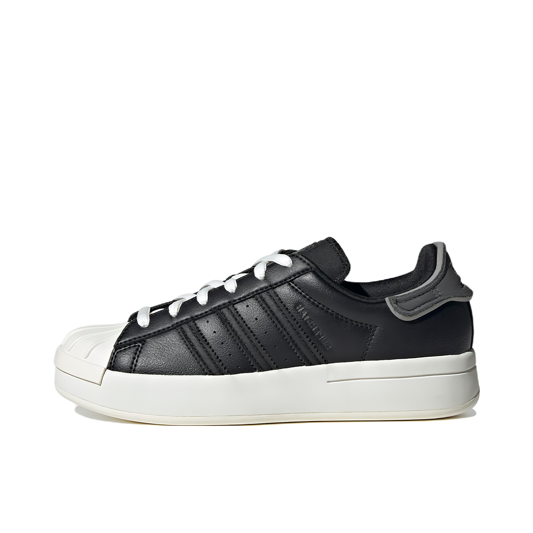 推荐商品：adidas Superstar Ayoon 板鞋 贝壳头舒适透气轻便百搭耐磨圆头平跟 黑色/白色/灰色