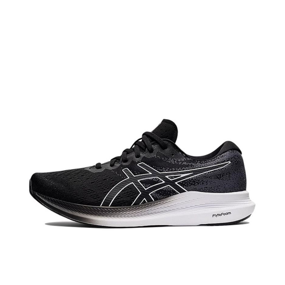 推荐商品：Asics/亚瑟士 EvoRide 3 耐磨舒适 透气防滑 跑鞋 2E/黑色/白色