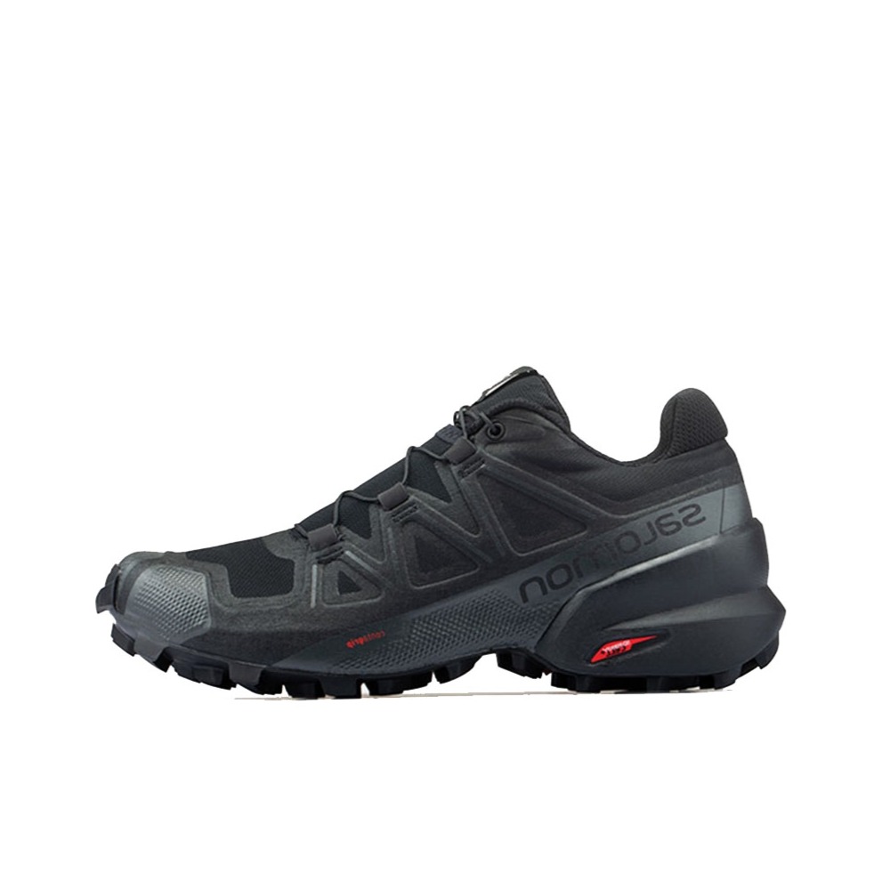 推荐商品：Salomon/萨洛蒙 Speedcross 户外鞋 徒步鞋 轻量缓震稳定支撑回弹防滑耐磨透气越野柔软 全黑