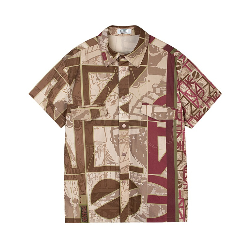 INXX/英克斯 共同计划系列休闲情侣衬衫 男女同款 XXB2040595