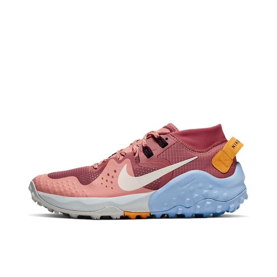 推荐商品：Nike Wildhorse 6 跑鞋 防滑耐磨舒适减震网布透气百搭复古潮流越野 Pink Quartz 粉红