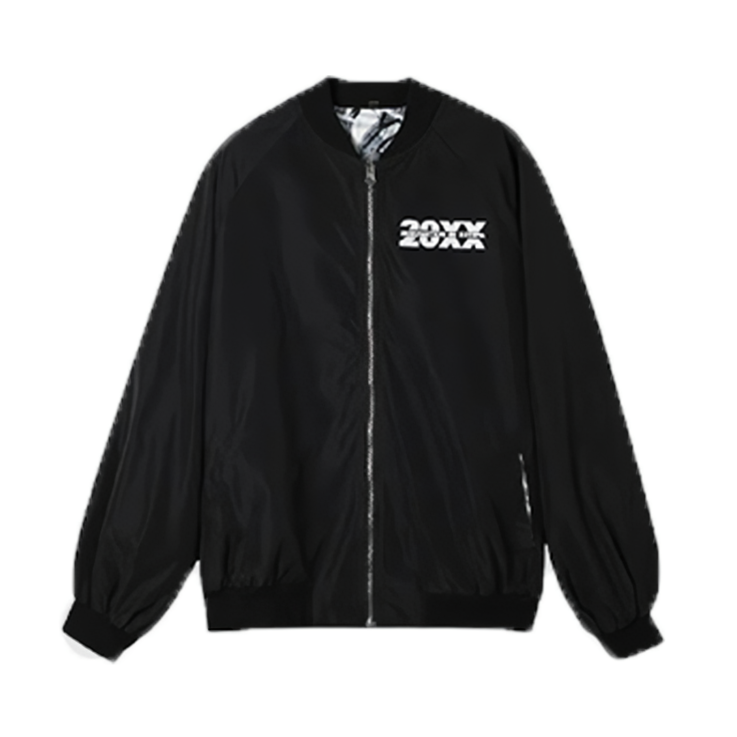  男女同款 33THx20XX 金钱至上两面穿棒球棉服