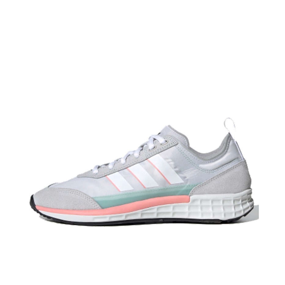 推荐商品：adidas Originals SL7200 减震防滑 轻便透气 耐磨 运动 跑鞋 白灰/橙