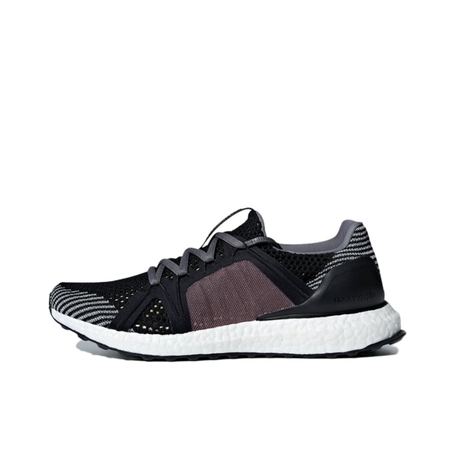 推荐商品：adidas Ultra Boost Parley 跑鞋 缓震舒适防滑透气轻便耐磨织物 黑棕白