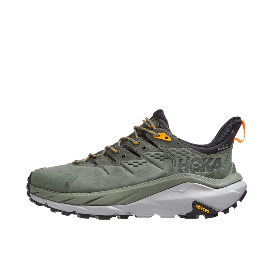 推荐商品：HOKA ONE ONE Kaha 2 GTX 舒适 防水 防滑耐磨 徒步鞋 户外鞋 橄榄绿