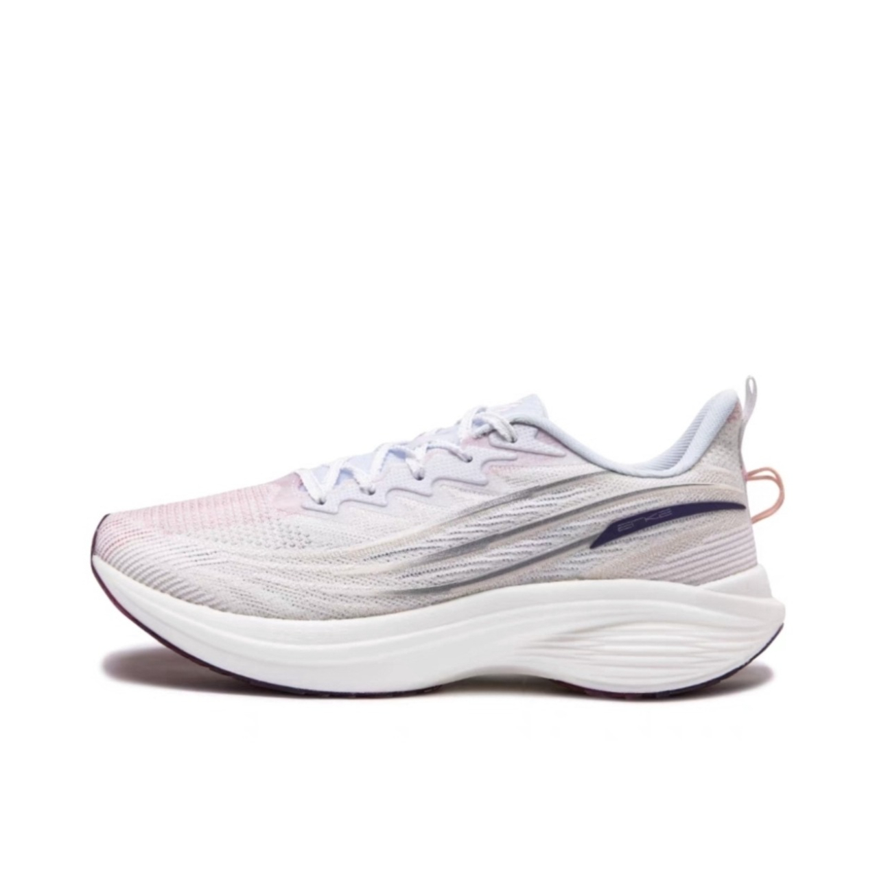 推荐商品：鸿星尔克 奇弹3.0 碳板科技 软底 减震回弹 舒适轻便 网面透气 跑鞋 正白/天堂粉