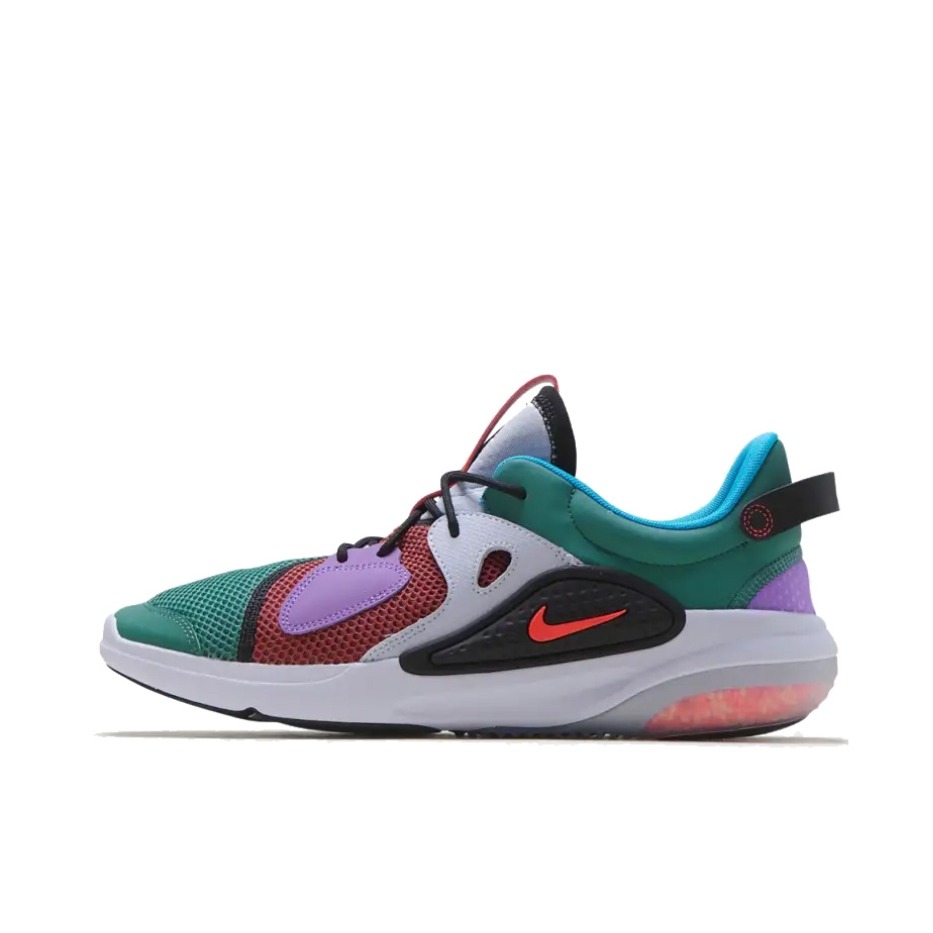 推荐商品：Nike Joyride CC 跑鞋 舒适缓震防滑耐磨轻便透气休闲运动织物合成革拼接 Ghost/Black/Bright Violet/Bright Crimso 墨绿