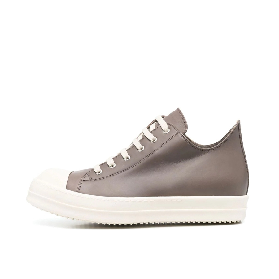 推荐商品：Rick Owens 板鞋 时尚休闲经典舒适运动圆头牛皮 RU18S5881LMRO 浅棕