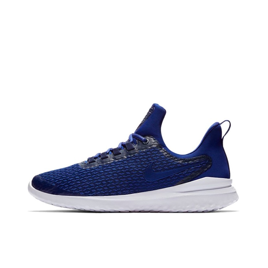 推荐商品：Nike Renew Rival 跑鞋 缓震回弹防滑耐磨网面透气轻便休闲舒适合成革 Deep Blue 深蓝