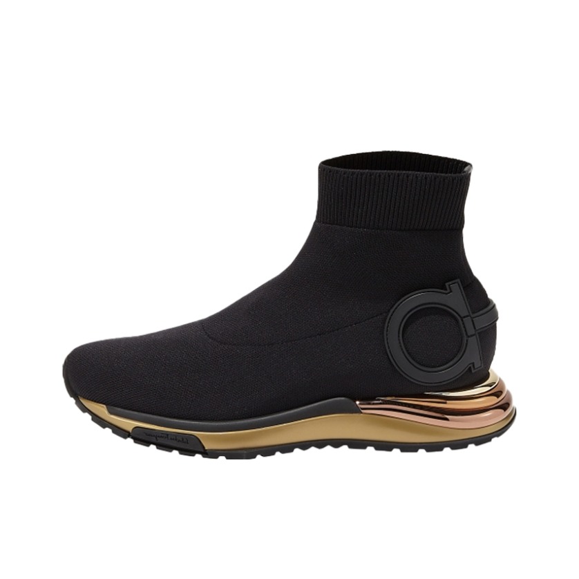 Salvatore Ferragamo 高帮连袜运动鞋 035222702615
