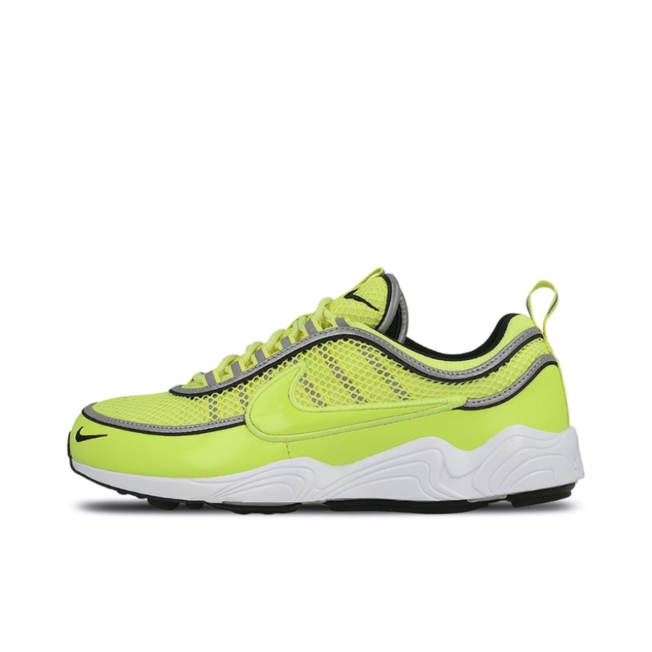 推荐商品：Nike Air Zoom Spiridon 跑鞋 时尚潮流复古防滑耐磨减震轻便织物透气回弹 Neon Volt 荧光黄