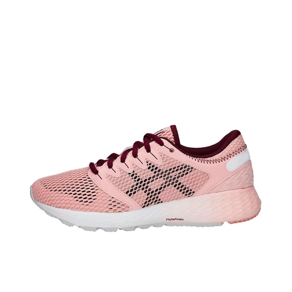 推荐商品：Asics/亚瑟士 Roadhawk FF 2 防滑耐磨 透气舒适 织物 跑鞋 Rose Pink 女款/粉色