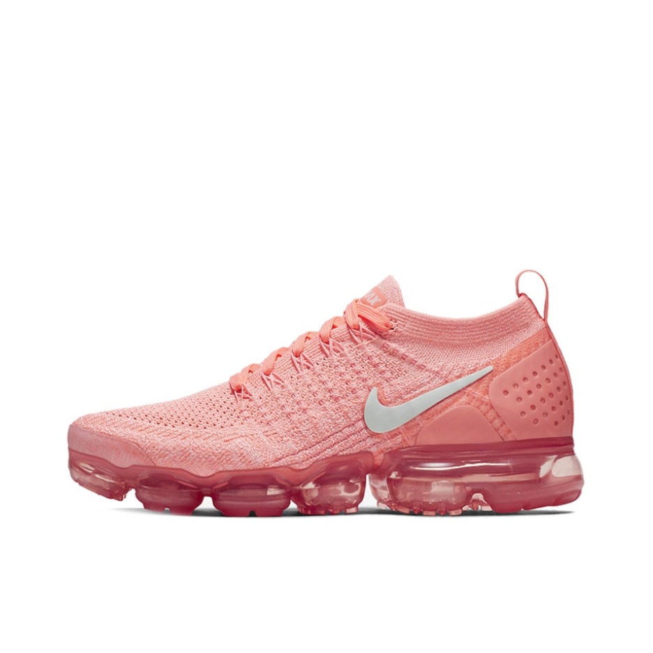 推荐商品：Nike Air VaporMax 2.0 跑鞋 飞线缓震耐磨舒适轻便防滑回弹网布透气复古百搭圆头 Crimson Pulse 桔红