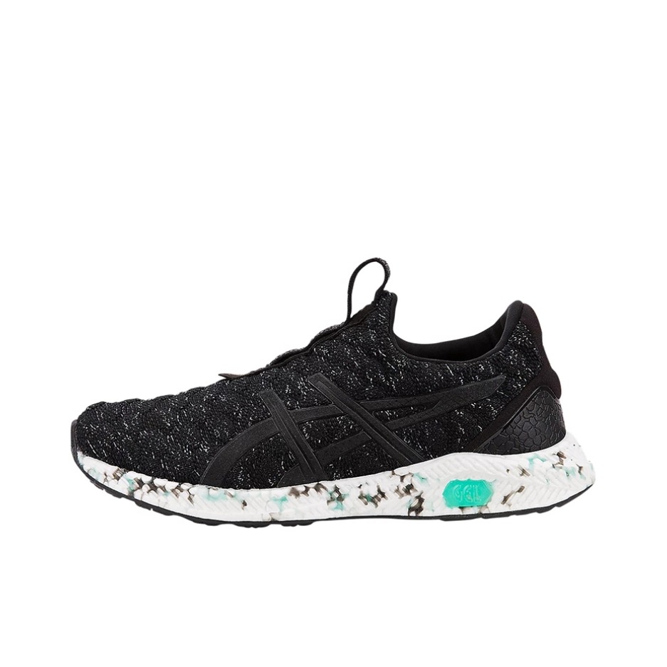 推荐商品：Asics/亚瑟士 Hyper Gel-Kenzen 防滑耐磨 减震 运动 跑鞋 Black/Opal Green/White 黑蓝白