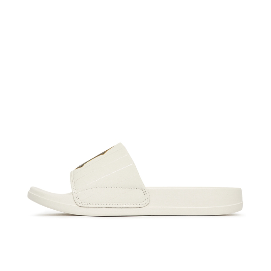 推荐商品：MLB 舒适轻便 防滑耐磨 运动 一字 休闲百搭 拖鞋 32SHH2913 米白色