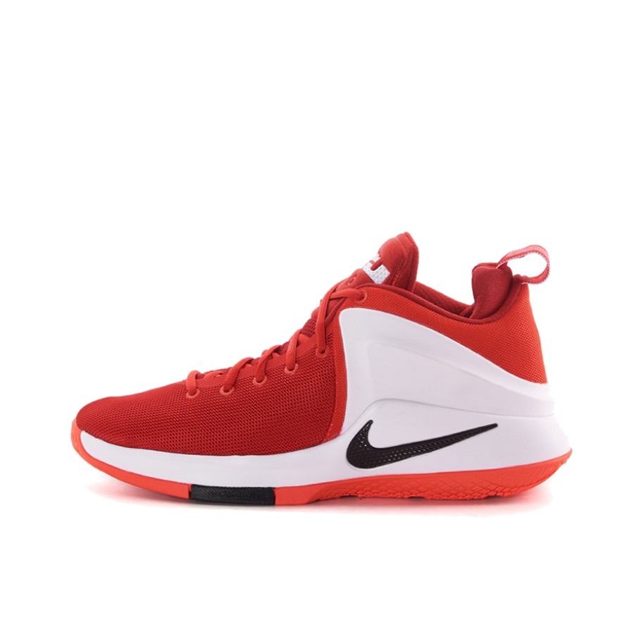 推荐商品：Nike Lebron Witness 詹姆斯 防滑耐磨 减震透气 圆头 时尚百搭 外场实战 篮球鞋 Heart of Lion 红白