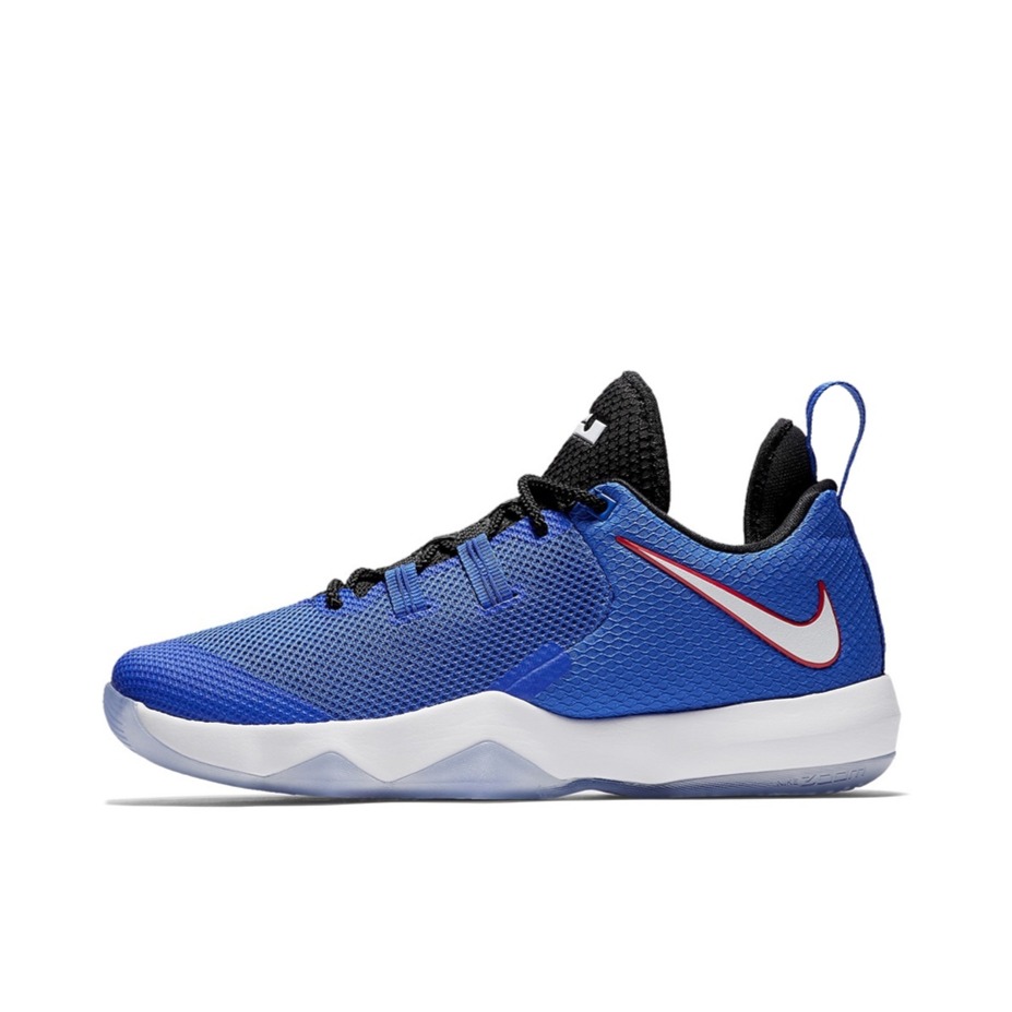 推荐商品：Nike Ambassador 使节 10 耐磨 实战 防滑 减震 合成革 圆头 支撑 篮球鞋 Racer Blue White 蓝色
