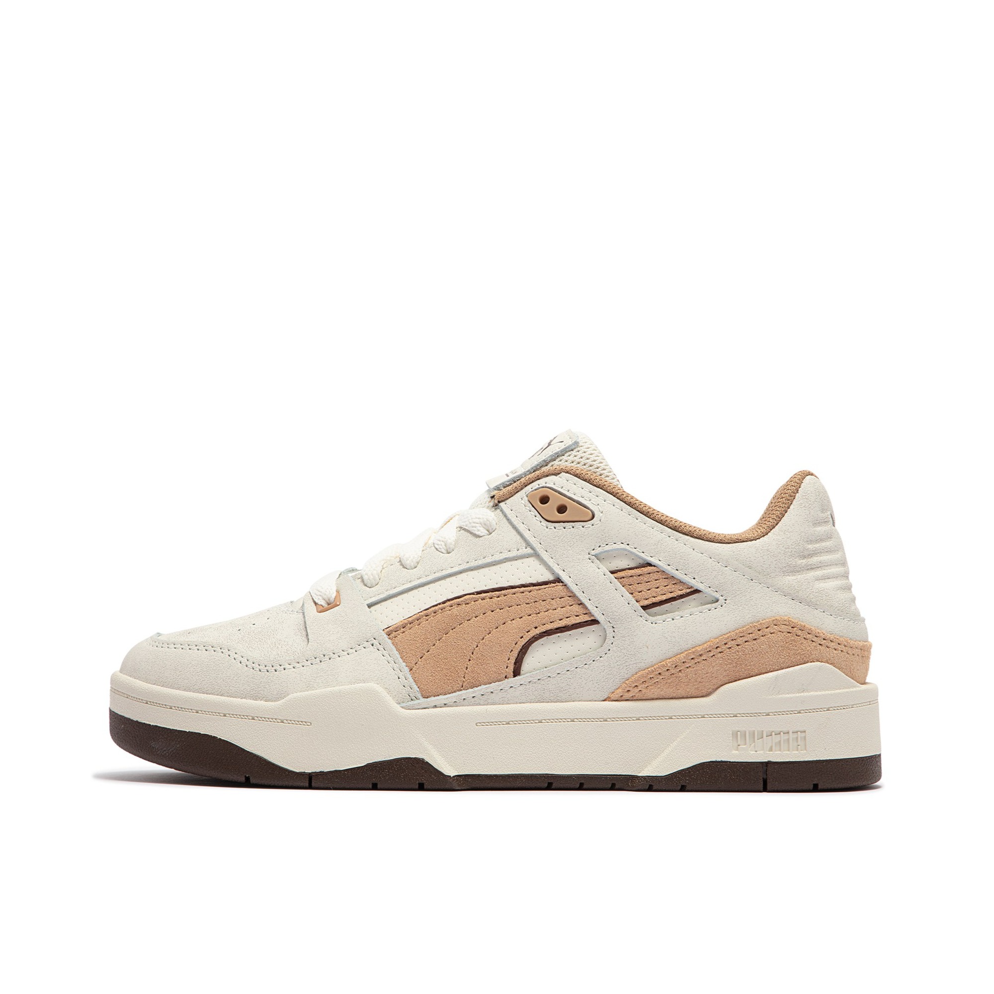推荐商品：Puma/彪马 Slipstream 板鞋 防滑耐磨潮流 白色/沙漠黄
