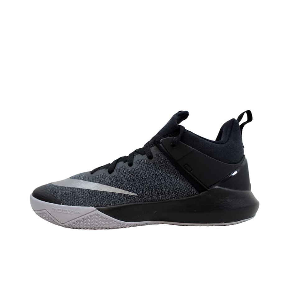 推荐商品：Nike Zoom Shift EP 防滑 耐磨 圆头 织物 复古 实战 篮球鞋 Dark Grey 灰黑色