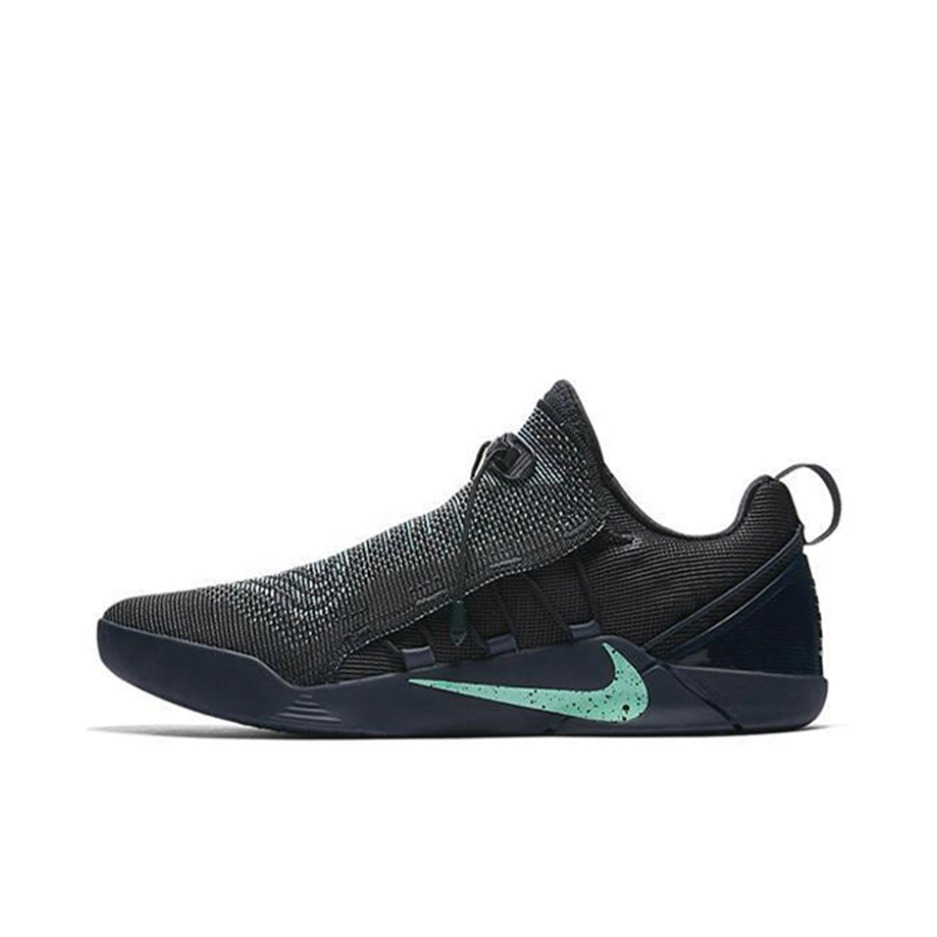 推荐商品：Nike Kobe A.D. NXT 科比 缓震支撑 防滑轻便 实战拼接 圆头 抽绳 篮球鞋 Mambacurial 黑绿