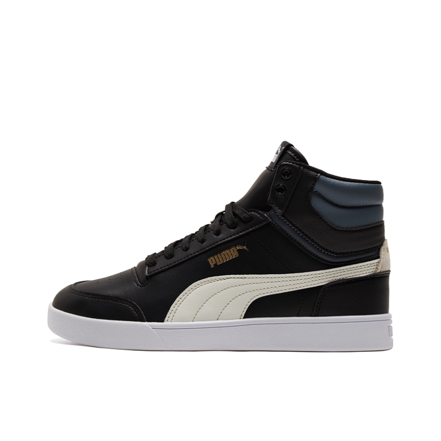 推荐商品：Puma/彪马 Shuffle 小白鞋 板鞋 防滑耐磨舒适轻便时尚百搭复古 幻影黑/烟灰色/金色