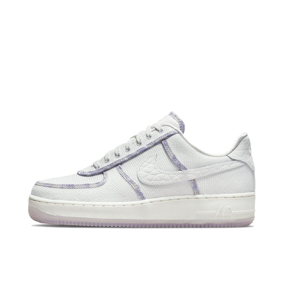 推荐商品：Nike Air Force 1 空军一号 板鞋 轻便舒适百搭耐磨防滑复古 女款/白色/紫色