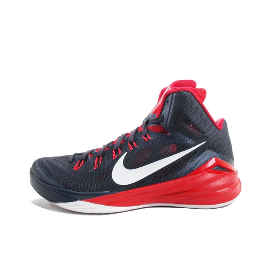 推荐商品：Nike Hyperdunk 2014 篮球鞋 减震回弹防滑耐磨包裹性支撑圆头实战高帮 USA 国家队蓝红