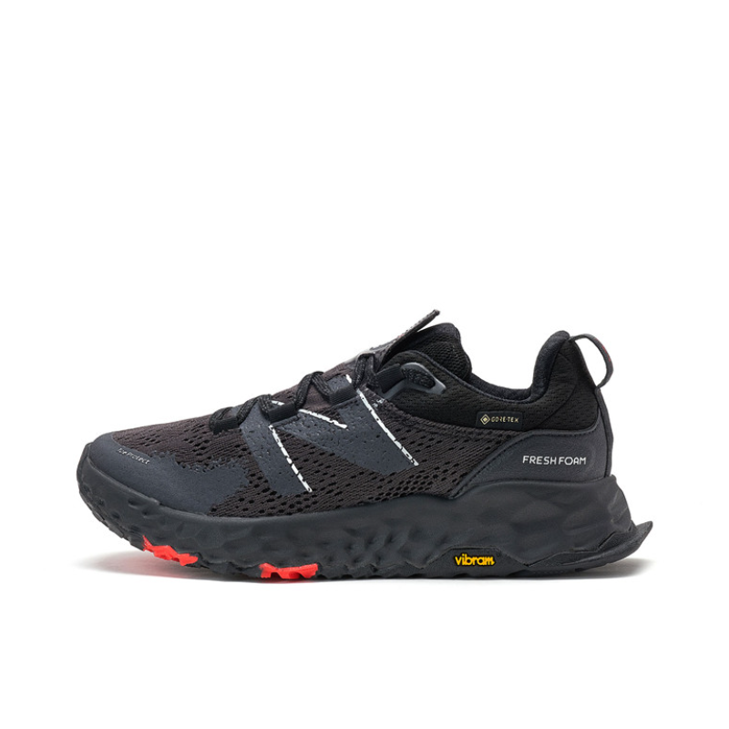推荐商品：New Balance Trail Hierro 跑鞋 缓震耐磨马拉松合成革防水织物 女款/黑色/红色