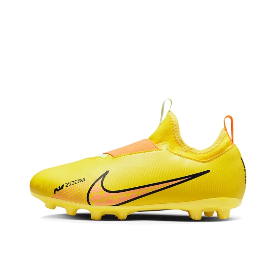 推荐商品：Nike Air Zoom Vapor 15 ACADEMY HG 顶级 胶质短钉 硬草地 耐磨 足球鞋 大童/黄色