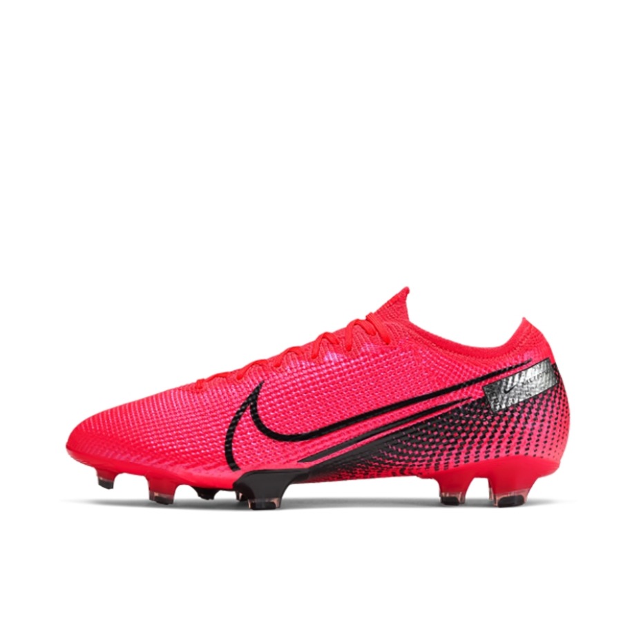 推荐商品：Nike Mercurial Vapor 13 Elite FG 顶级 胶质长钉 天然草地 减震防滑耐磨 足球鞋 Laser Crimson/Black 红色/黑色