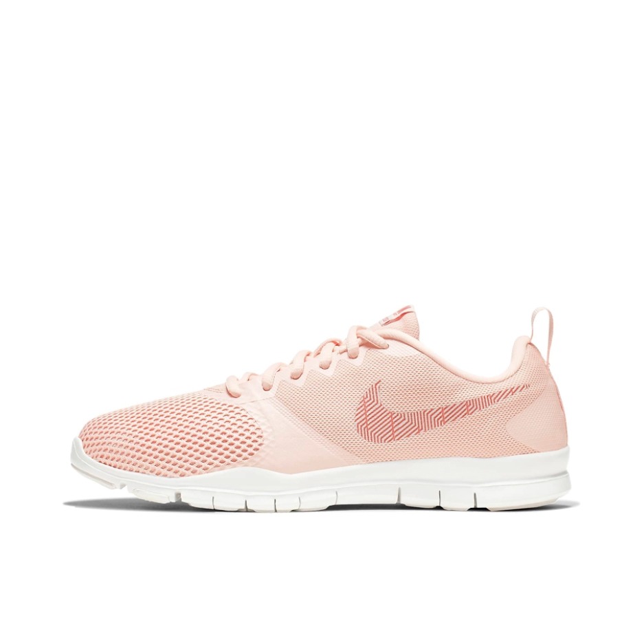 推荐商品：Nike Flex Essential TR 防滑耐磨 减震轻便 训练鞋 Pink/White 粉色/白色