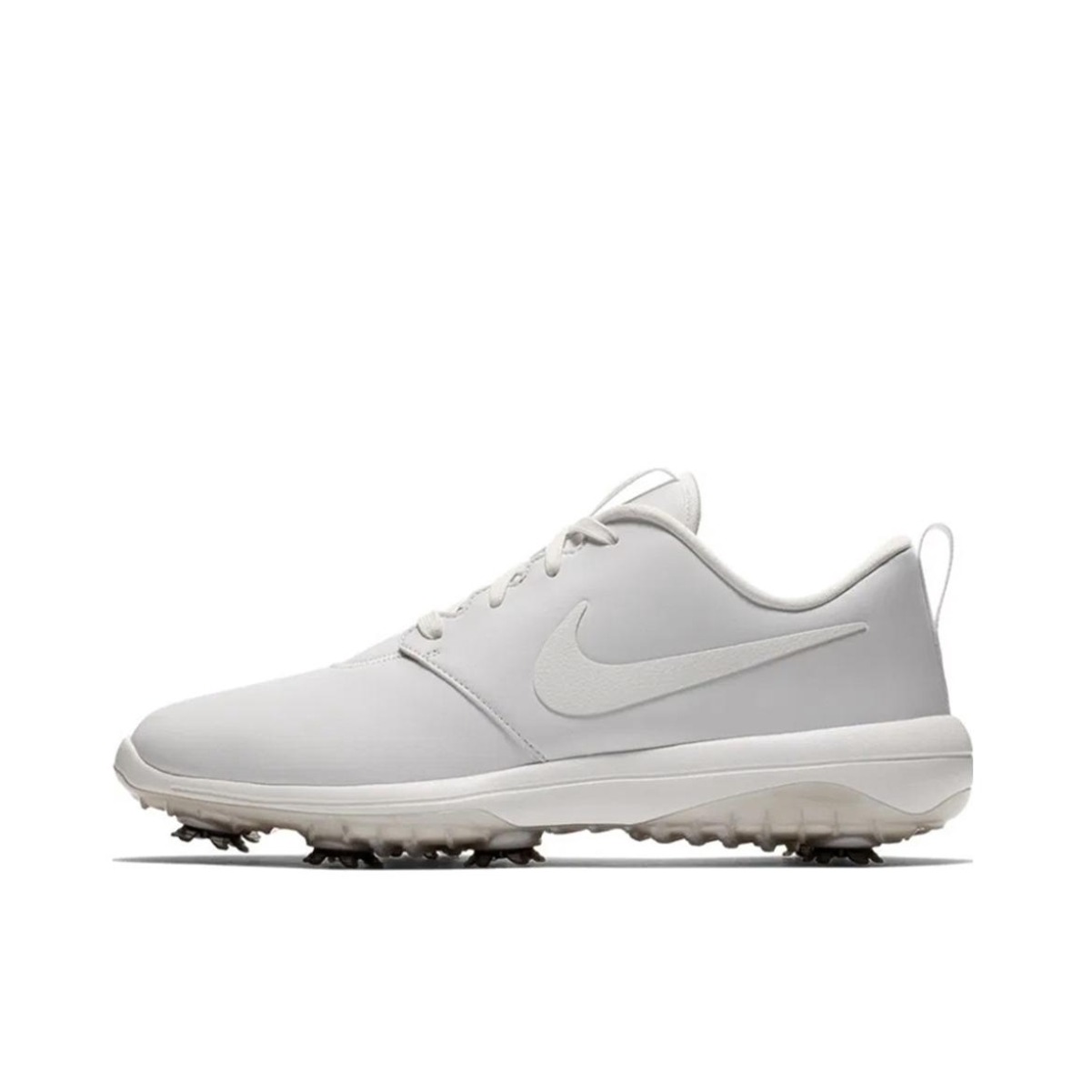 推荐商品：Nike Roshe G Golf 透气减震 防滑耐磨 运动训练 高尔夫鞋 White 顶峰白/黑/黑