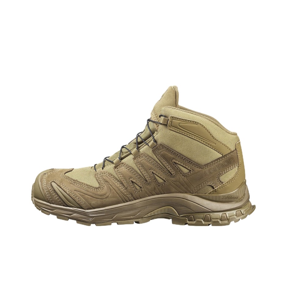 推荐商品：Salomon/萨洛蒙 XA Forces 防滑耐磨 舒适透气 织物 登山 防水 户外鞋 徒步鞋 沙漠黄