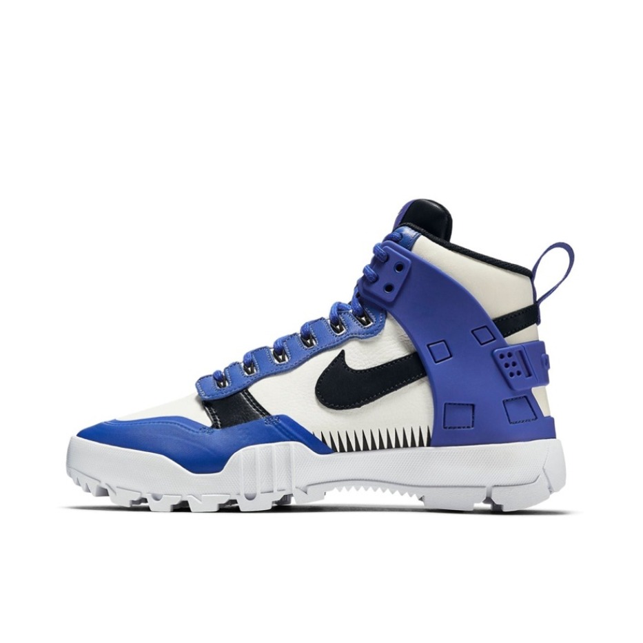 推荐商品：Nike SFB Jungle Dunk 复古 高帮 户外鞋 Blue/White 宝蓝/白色