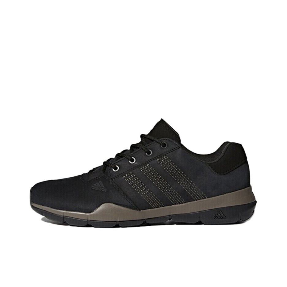 推荐商品：adidas Anzit DLX 舒适轻便 防滑耐磨 透气 户外休闲鞋 Core Black/Simple Brown 黑色