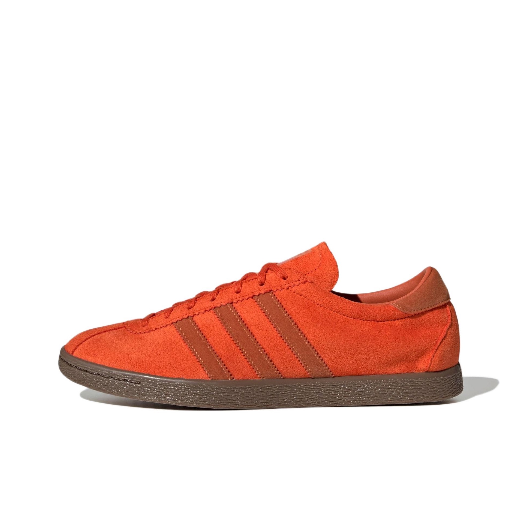 推荐商品：adidas Originals Tobacco Gruen T头鞋 德训鞋 运动休闲鞋 绒面革防滑耐磨轻便复古 红色/棕色